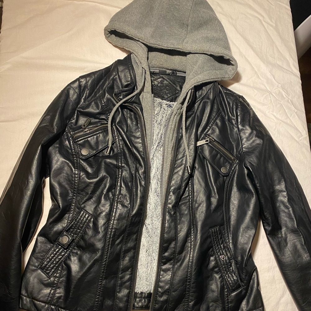 Leather jacket